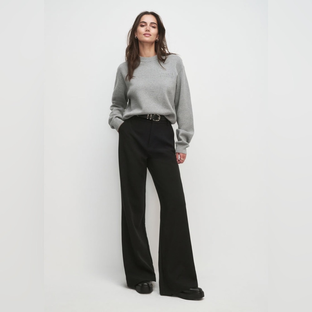 Favorite Daughter The Fatigue Sisters Sweatshirt in Heather Grey